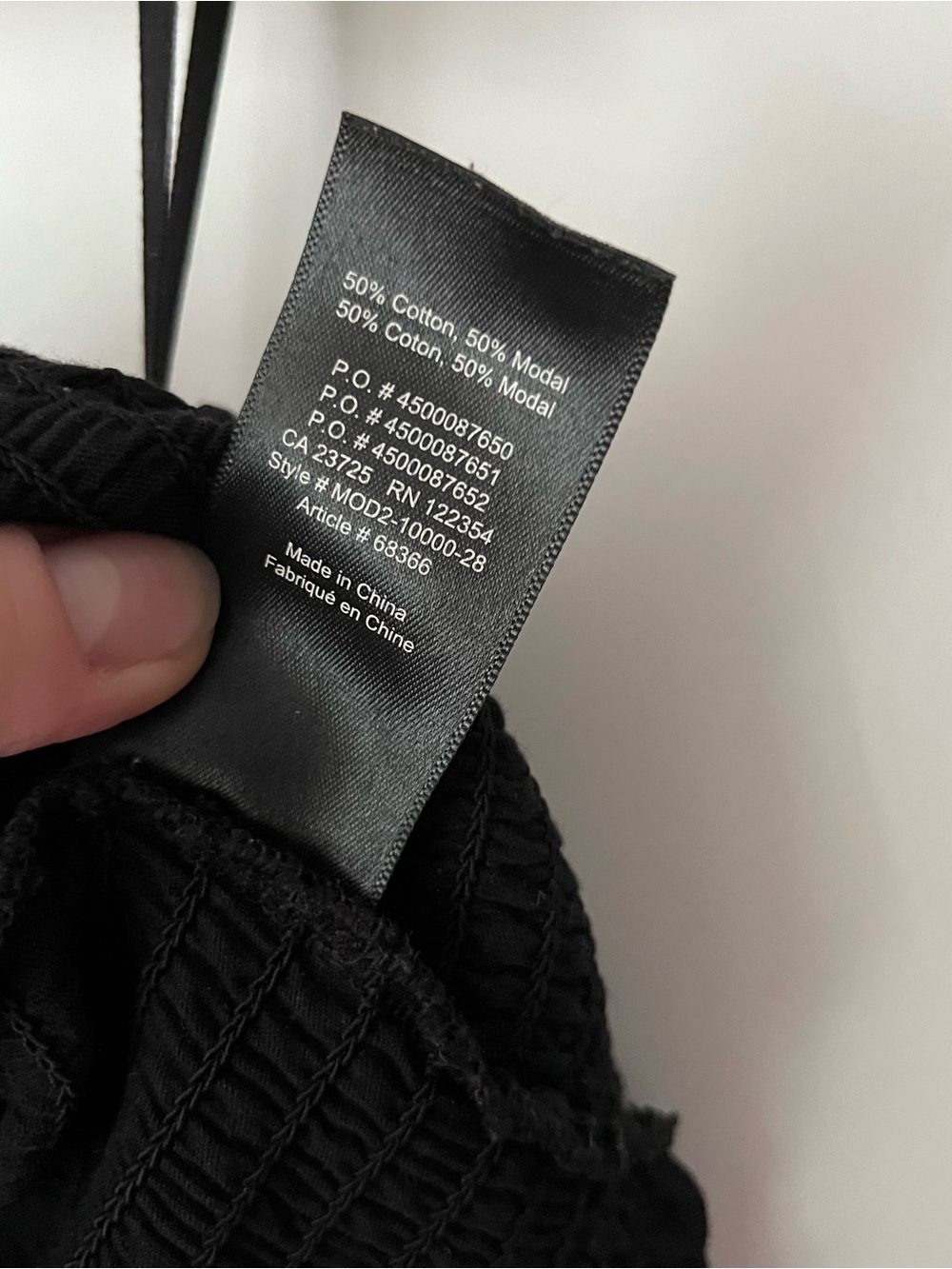 Aritzia Sunday Best Black Smocked Ruffle Bandeau Top - Picture 6 of 6